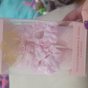 Juicy Couture Novelty headband and socks